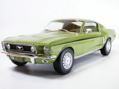 FORD MUSTANG GT fastback vert light 1968 1/12 - Immagine 1 di 4