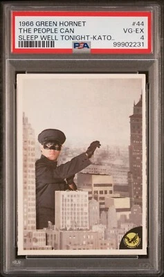 1966 GREEN HORNET #44 PSA 4 VG-EX KATO PEOPLE CAN SLEEP WELL TONIGHT - Image 1 of 3