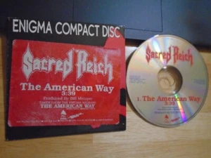 RARE PROMO Sacred Reich CD single The American Way THRASH METAL flotsam & jetsam - Picture 1 of 2