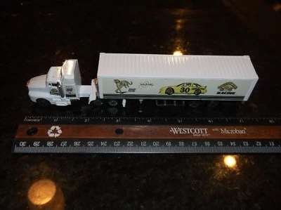 Transportador de transporte Michael Waltrip Country Time de 7 pulgadas de largo NASCAR #30 1989 Foto 1 de 4