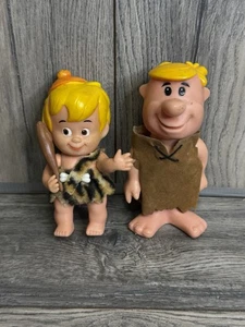 Flintstones Barney Ruble Bam Bam Figure Dakin Hanna Barbera Screen Gems Vtg 70s - Picture 1 of 19