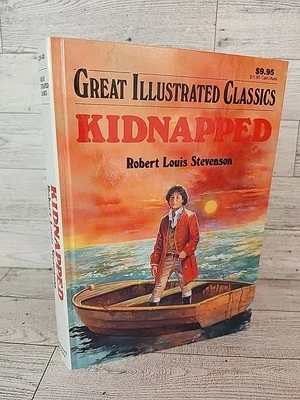 Kidnapped Great Illustrated Classics by Roberts Louis Stevenson Hardcover Good - Image 1 of 4