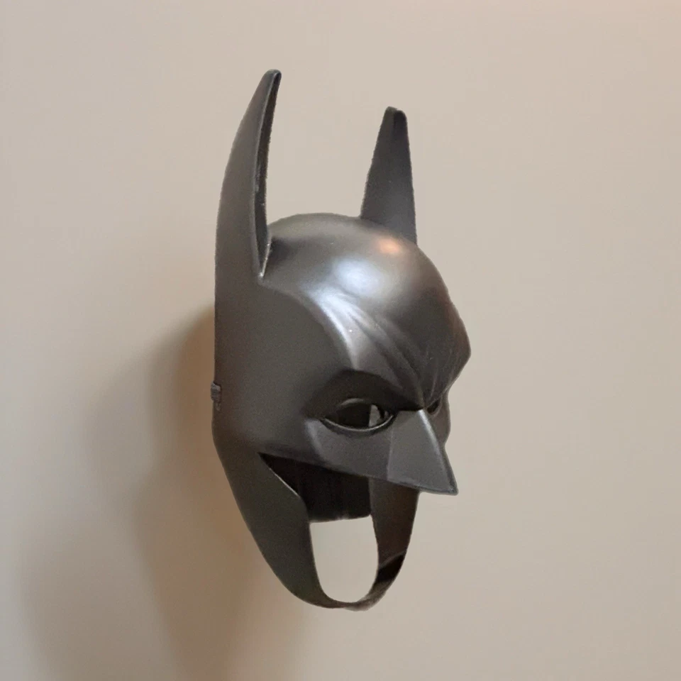 BATMAN Rubie’s Plastic Adjustable Half Mask Tm & DC Comics - Image 1 of 4