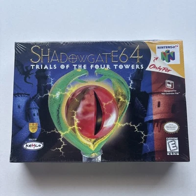 Новый Shadowgate 64: Trials of the Four Towers Nintendo 64 N64 в заводской упаковке PSA - Изображение 1 из 4