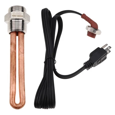 For Ford 6.0 6.4 6.7 L Powerstroke Block Heater 1000w F350 F250 Excursion - Image 1 of 4