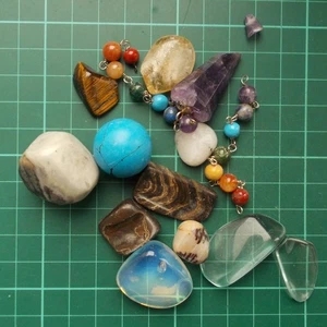 Auction Various Tumblestones & Cut and Polished Crystals 95g - Picture 1 of 1