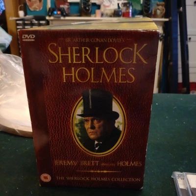 SHERLOCK HOLMES Jeremy Brett Complete DVD Collection Box Set 9 Discs - Image 1 of 2