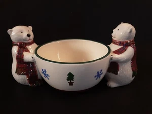 Pfaltzgraff Weihnachten Schneebären Sammlung Bonboniere 2002 - Bild 1 von 11