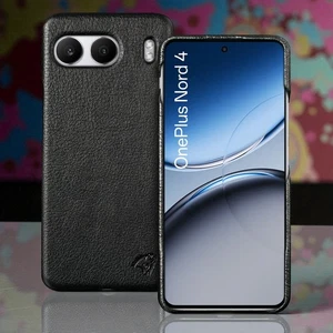 Cover for OnePlus Nord 4 Premium Genuine Leather Case | Seamless Design - Picture 1 of 3
