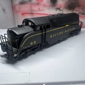 HO Scale AHM Western Maryland BL-2 Diesel Locomotive #82 - Picture 1 of 7