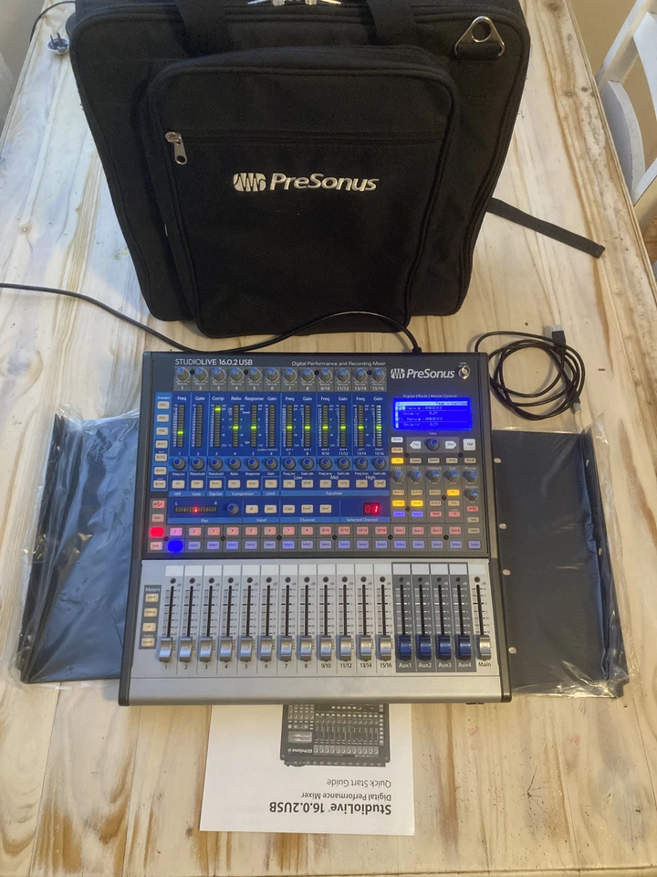 PreSonus StudioLive 16.0.2 USB 16-Channel Digital Mixer 2020 - With bag - Image 1 of 4