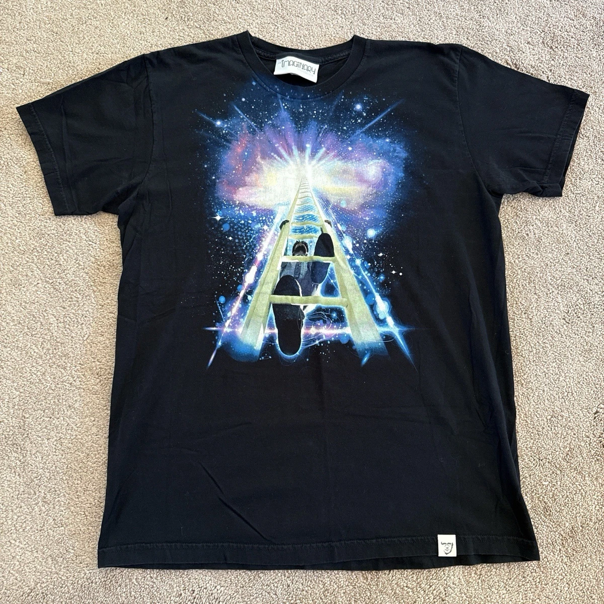 【美品】IMAGINARY foundation Tシャツ◆givenchy ハト 総柄