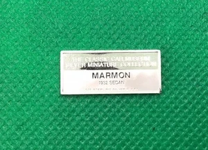 Vintage Miniature Ingot Franklin Mint 1932 MARMON Sedan 2.5G Sterling Silver 925 - Picture 1 of 2
