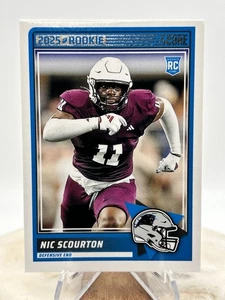 2025 Score Nic Scourton RC Base #27 Carolina Panthers Rookie - Bild 1 von 2