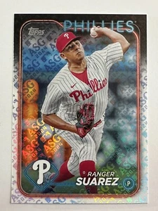 2024 Topps Ranger Suarez All-Star Game Foil ASG #229 Philadelphia Phillies - Picture 1 of 2