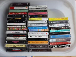 ORIGINAL MUSIC CASSETTE SINGLES - PICK-A-CASSETTE - Picture 1 of 1