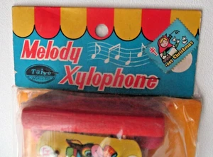 TAIYO Japan MELODY XYLOPHONE Sealed vintage Musical Toy Animals graphics LARGE - Picture 1 of 12