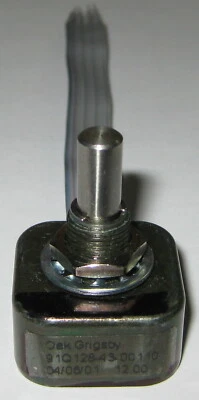 Oak / Grigsby Rotary Encoder - 128 Pulse/Rev - 91Q128 - 2 CH Full Quadrature - Image 1 of 4