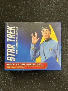 2017 BG-KITS STAR TREK THE ORIHINAL SERIES: SPOCK'S LOGIC PUZZLE BOX - Picture 1 of 7
