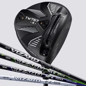 Honma TW757 Type-S Driver 9.0° VIZARD Shaft Flex S Black T//WORLD Golf Club 2022 - Picture 1 of 19