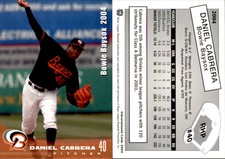 Daniel Cabrera 2004 Grandstand Bowie Baysox #3 Card *AutographDen*