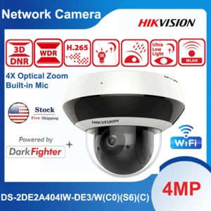 Hikvision DS-2DE2A404IW-DE3/W(C0)(S6)(C) 4MP 4x Zoom Wi-Fi PTZ IR Network Camera - Picture 1 of 5