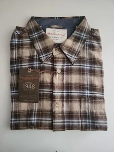 Weatherproof Vintage Men's Lightweight Plaid Flannel Long Sleeve Shirt Size XXL - Picture 1 of 4