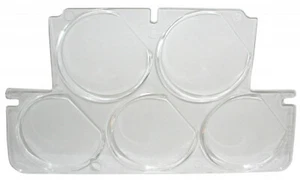 1968-82 CORVETTE LENS-CENTER INSTRUMENT GAUGE CLUSTER-CLEAR-68-82 (#E6348) ! - Foto 1 di 1