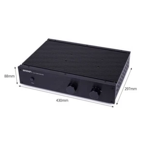 BRZHIFI A120.2 HiFi Audio Power Amplifier 100Wx2 Support MC/MM Phono Input - Picture 1 of 1