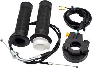 Twist Throttle and 36" Cable Handle Grip Kill Switch Set for 7/8" 22Mm Handlebar - Picture 1 of 12