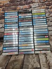 Lot 60 Vintage Cassette Tapes Classic  Rock / Metal