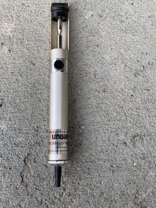 Weller 7874B Desoldering Pump,11.25 In L,4.5 In  Used Solid Shape
