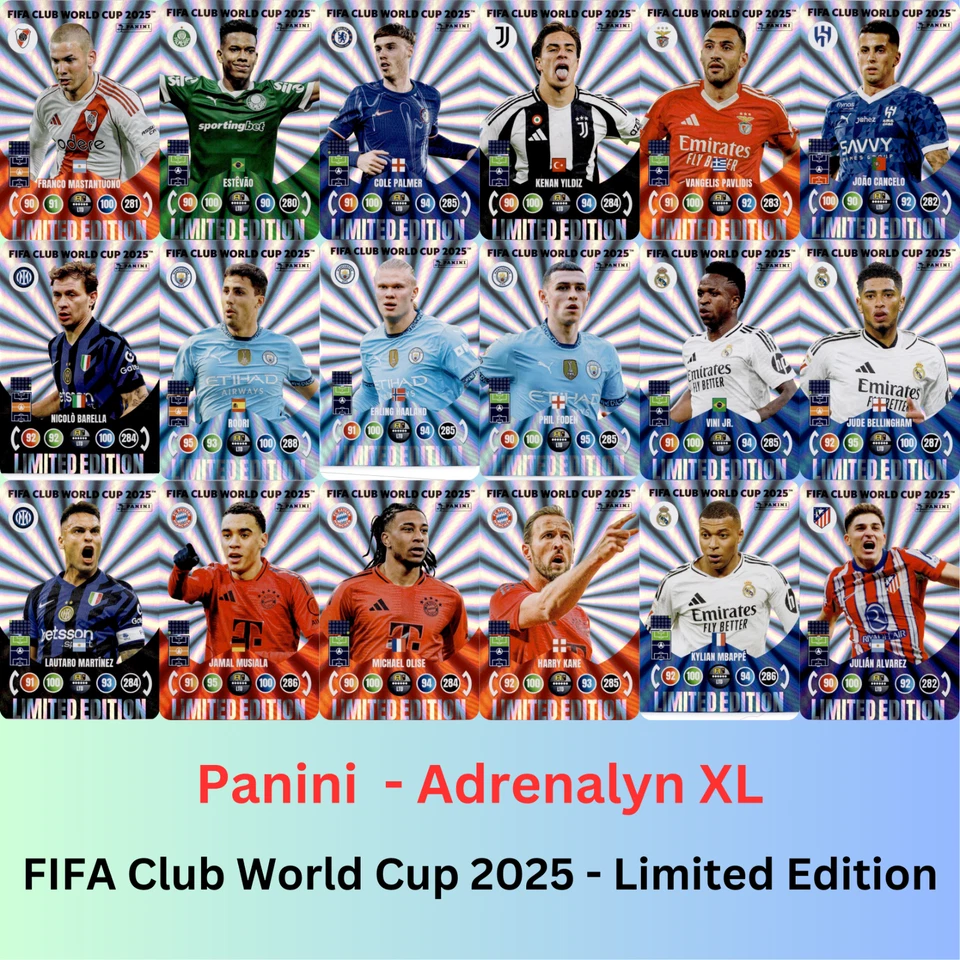Panini - Adrenalyn XL - FIFA Club World Cup 2025 - Edición limitada a elegir - Imagen 1 de 1