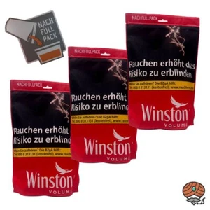 Winston Volume Red/Rot Tabak Nachfüllpack 3x 205g Beutel - Bild 1 von 1