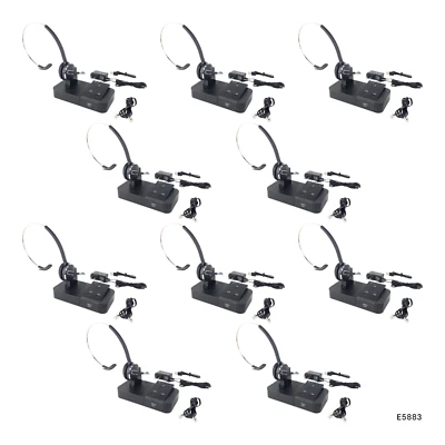 Jabra Pro 9450 Mono Flex Wireless Headset Charging Base/Accessories 10 Lot E5883 - Image 1 of 4