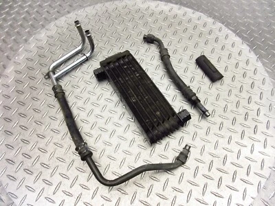 2002 02 Victory V92 OEM Oil Cooler Engine Fluid Cooling Pipes Lot - Image 1 of 4