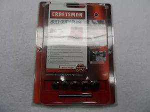 Craftsman 3/8" Drive Damaged Bolt Nut Remover Set USA (6 pcs) - Part # 52060 - Picture 1 of 6