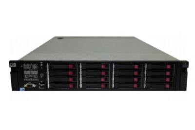 HP Proliant DL380 Gen7 G7 Rack Server 2x Xeon CPUs 64GB RAM 2 HDDs (16x 2.5") - Image 1 of 4