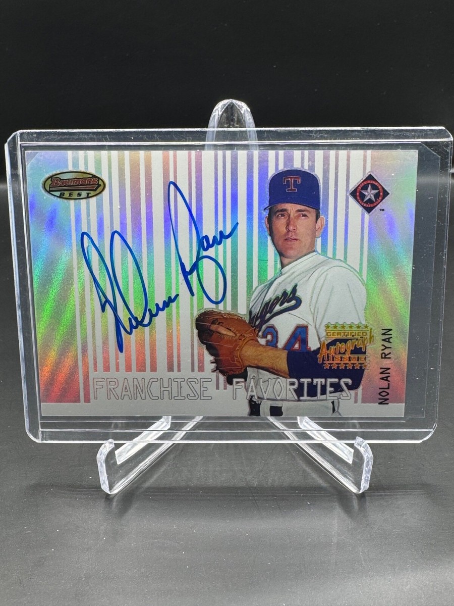 Nolan Ryan Baseball Texas Rangers Sports Trading Card Singles 