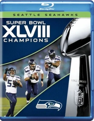 Seattle Seahawks Super Bowl XLVIII 48 NFL Football codefree Blu-ray Disc
