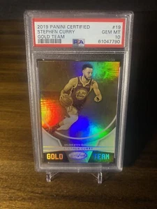 2019 Panini zertifiziert - Stephen Curry - Nr. 19 PSA 10 EDELSTEINE MT - POP 2! - Bild 1 von 2