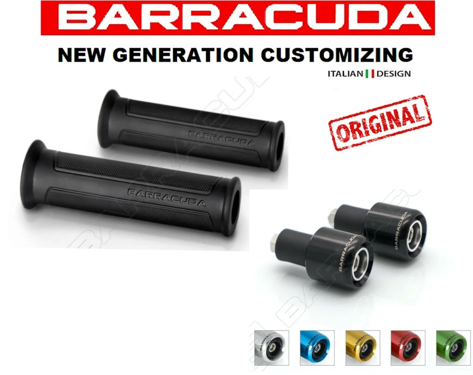 Manopole BASIC + Contrappesi Per Moto Scooter Maxiscooter CRB DAELIM DERBI  - Immagine 1 di 1