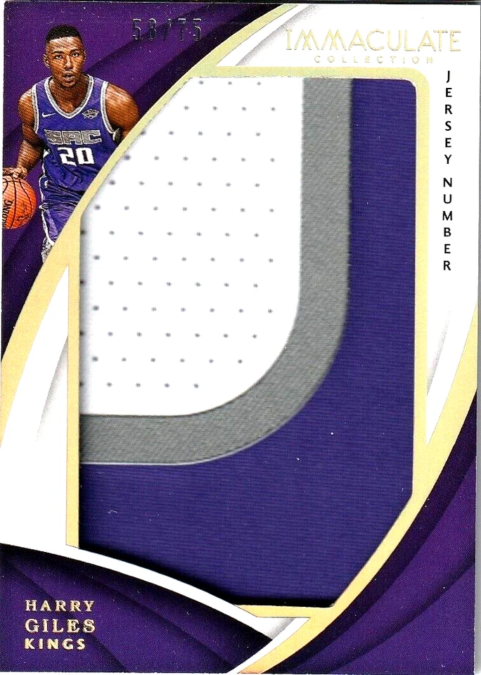 2017-18 Immaculate HARRY GILES RC MEGA Patch 58/75!!! Duke - Image 1 of 1