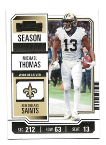 2023 Panini Contenders - Season Ticket #74 Michael Thomas - Imagen 1 de 1