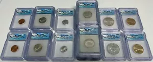 2005 ICG SP69 Satin Finish 22 Coin P & D Mint Set ✪COINGIANTS✪ - Picture 1 of 1