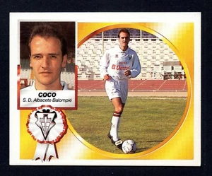 COCO - S.D. ALBACETE BALOMPIE 1994-95 CROMO ESTE PANINI LA LIGA 94/95 - Imagen 1 de 2