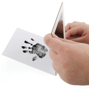 MengNi Baby Footprint Kit Hand Footprint Kit Dog Paw Print Kit Clean Touch Ink - Picture 1 of 3