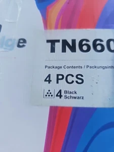 EZ Ink TN660 (4-pak kasety z czarnym tonerem) tusz - Zdjęcie 1 z 4