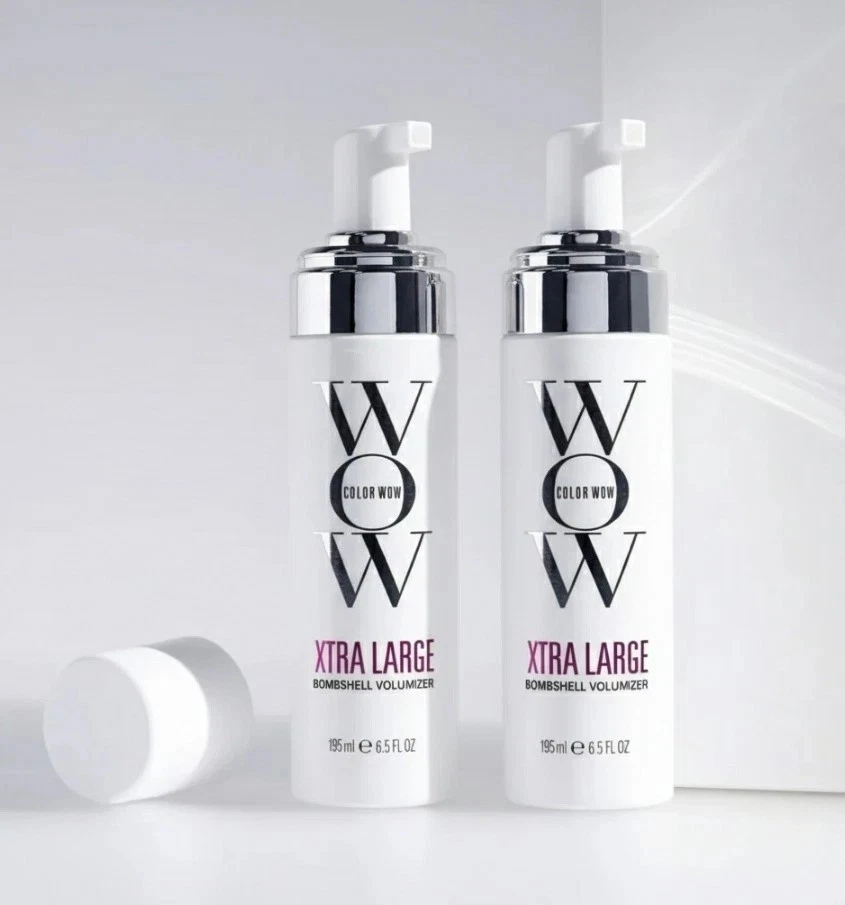2 PACK Color Wow Xtra Large Hair Bombshell Volumizer 195ml