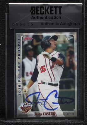 BAS 2010 Sports Pacific Coast League Top Prospects Jason Castro #24 Rookie RC - Image 1 of 2